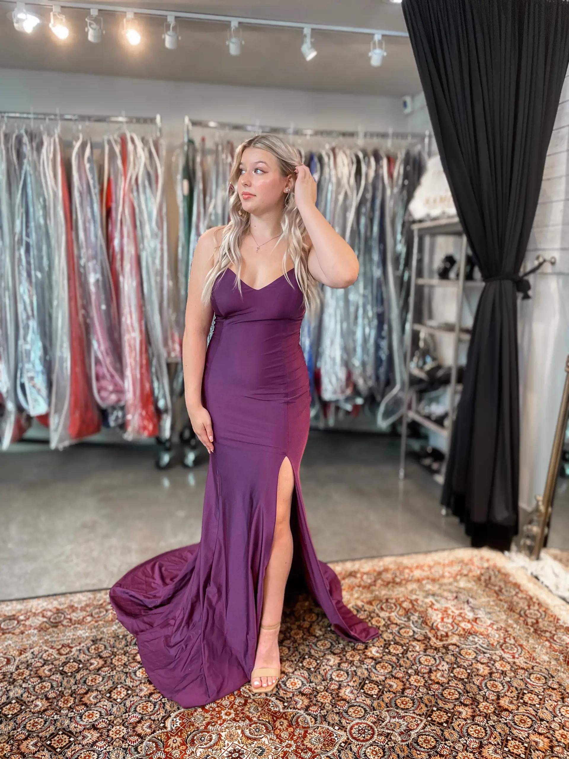 Purple dresses for sale best sale